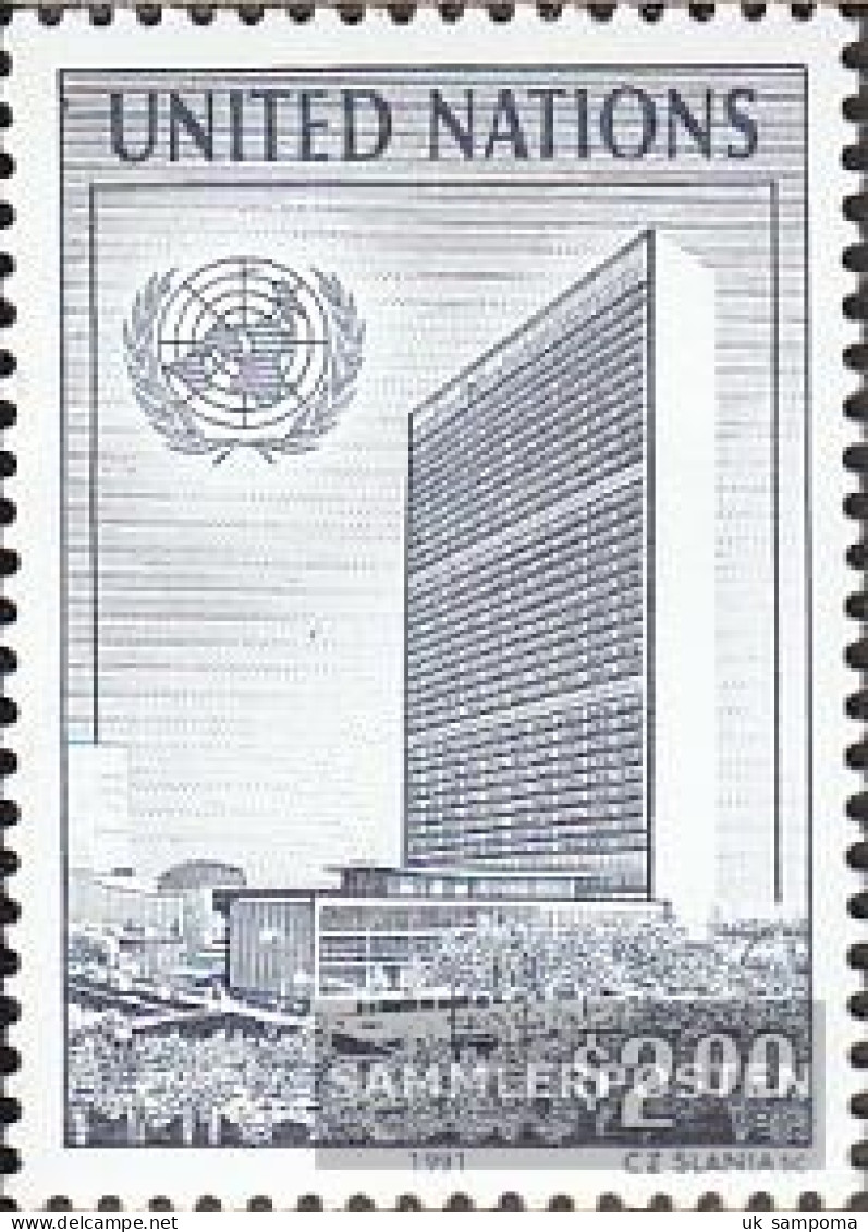 UN - New York 614 (complete Issue) Unmounted Mint / Never Hinged 1991 UN-Building - Unused Stamps