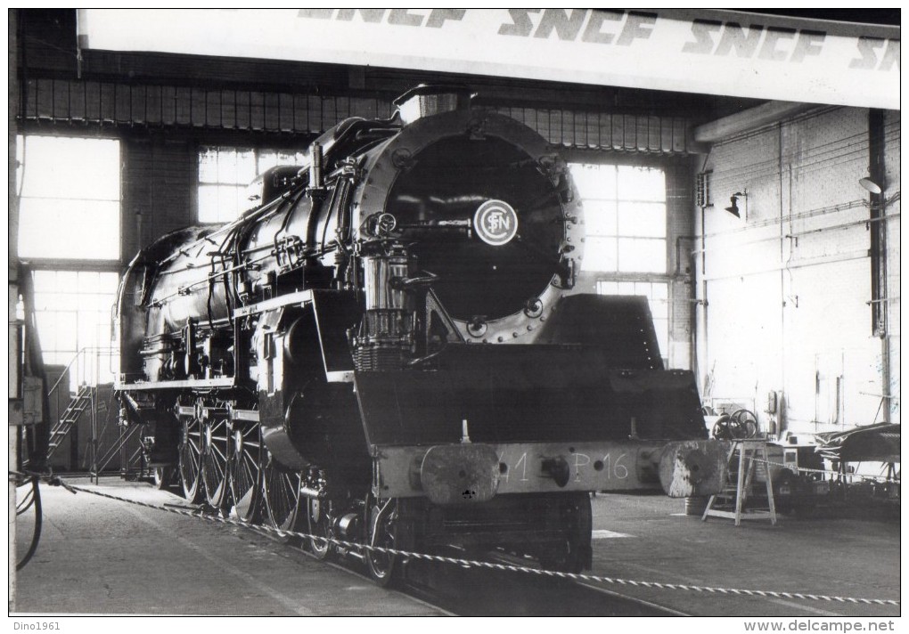 PHOTO 209 - Photo 12,5 X 9 -  Locomotive - Trains