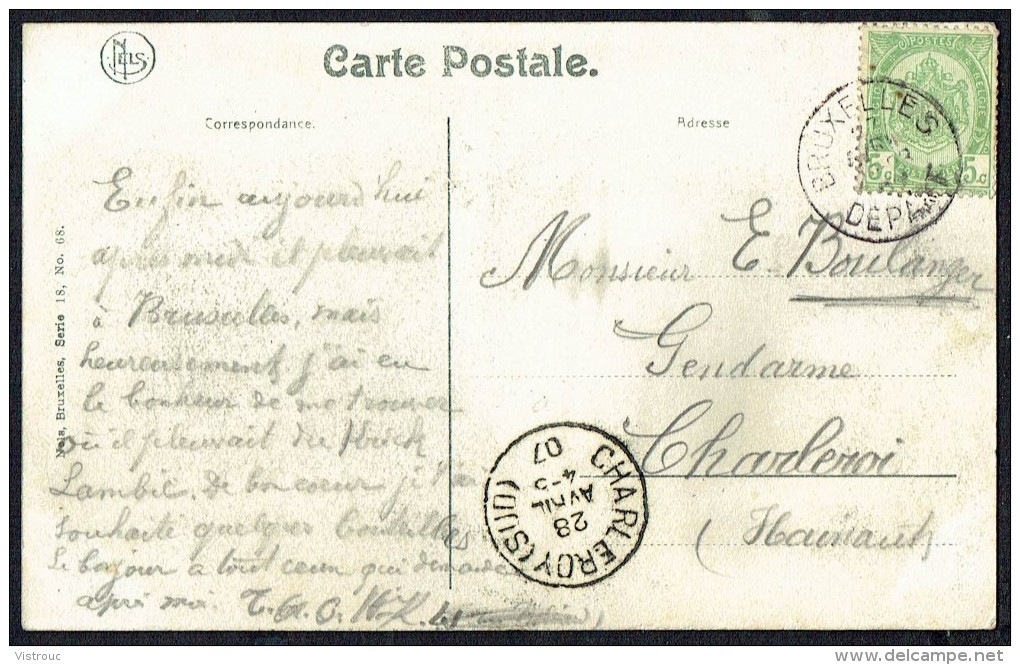 LOVERVAL - La Ferme - Circulé - Circulated - Gelaufen - 1907. - Gerpinnes