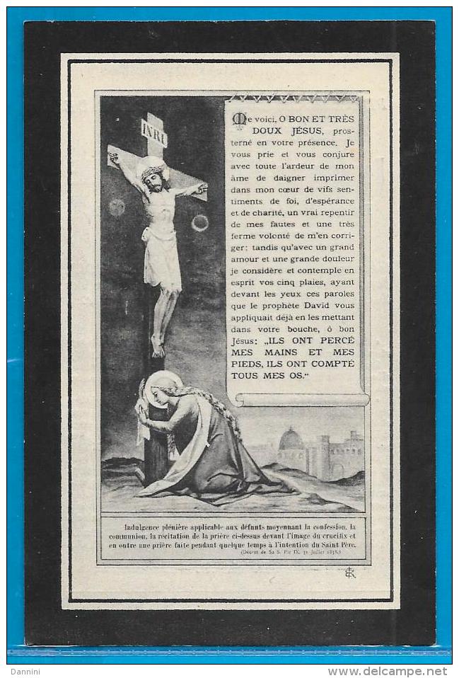 Souvenir Pieux De Claudine J. A. Baronne De Waha-Baillonville - Jeneret - 1831 - 1912 - Devotion Images