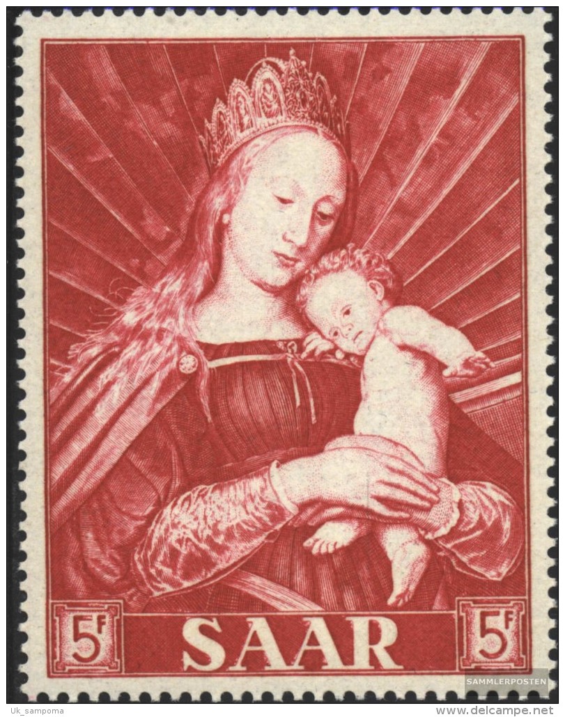 Saar 351 Fine Used / Cancelled 1954 Marian Year - Used Stamps