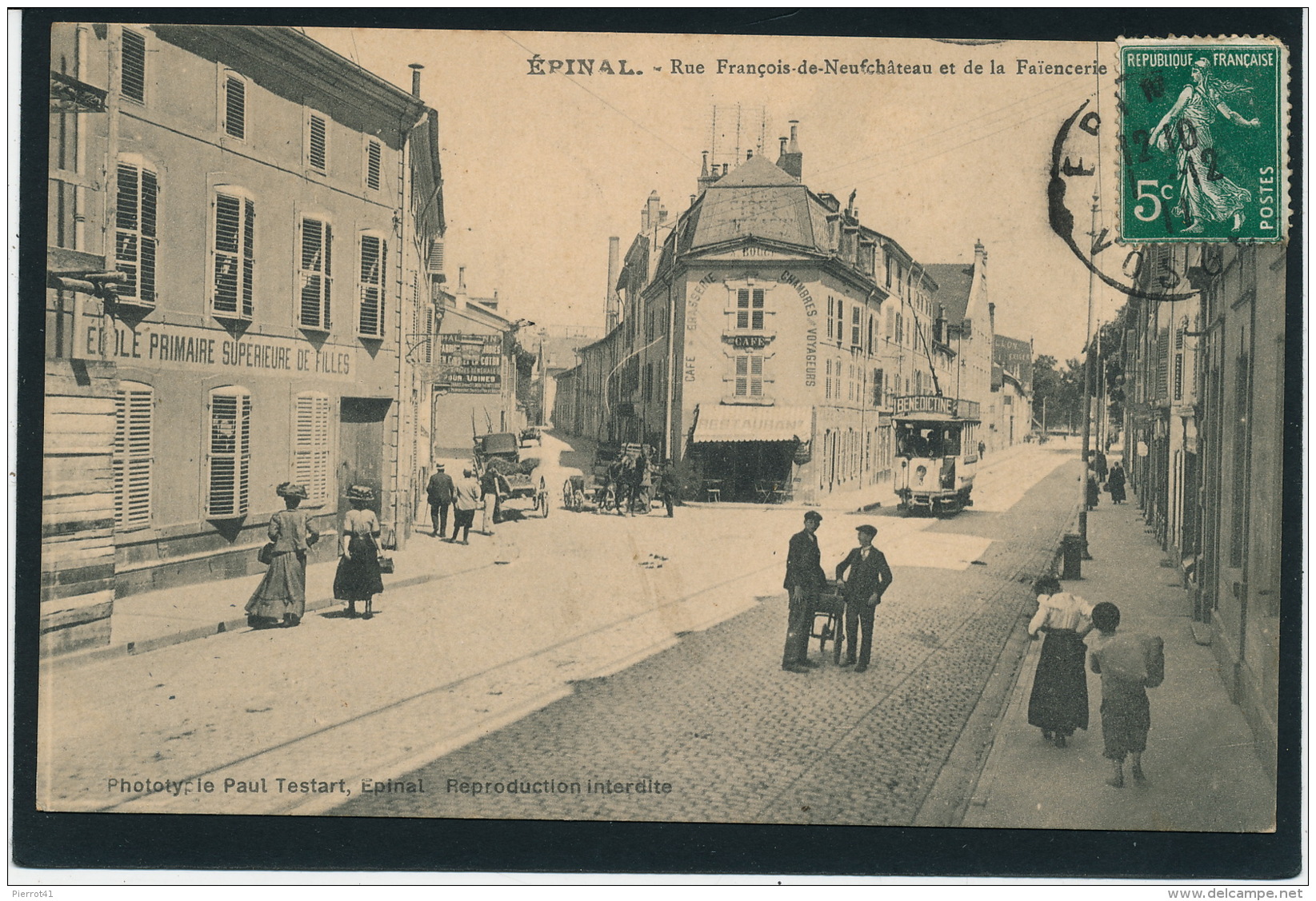 EPINAL - Rue François De Neufchâteau Et De La Faïencerie - Epinal