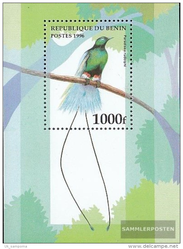 Benin Block21 (complete Issue) Unmounted Mint / Never Hinged 1996 Birds - Autres & Non Classés