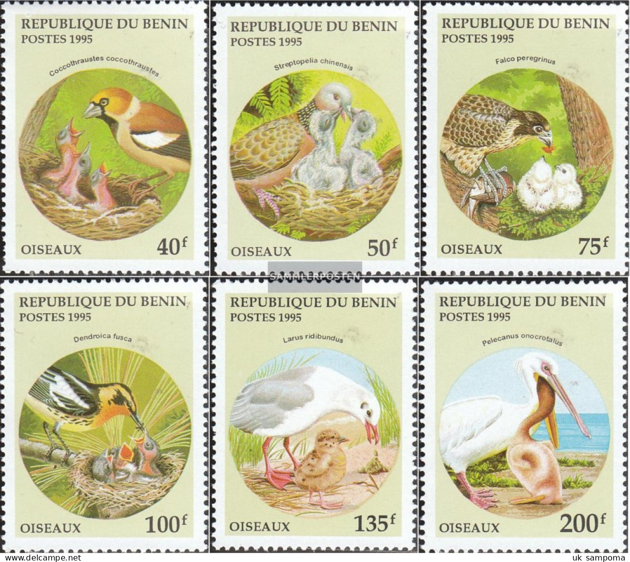 Benin 685-690 (complete Issue) Unmounted Mint / Never Hinged 1995 Birds - Benin – Dahomey (1960-...)