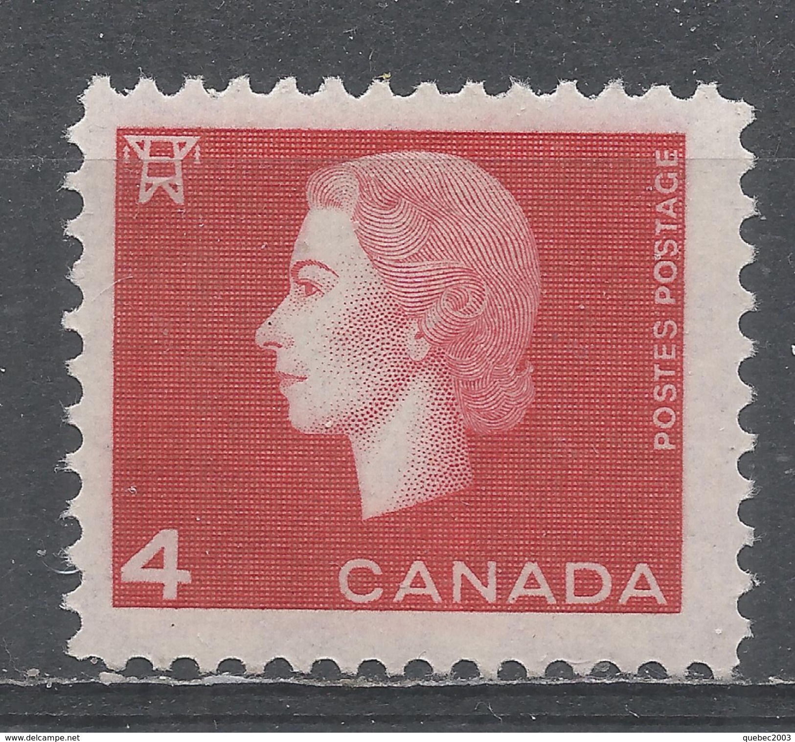 Canada 1963. Scott #404 (MNH) Queen Elizabeth II And Electric High Tension Tower - Neufs