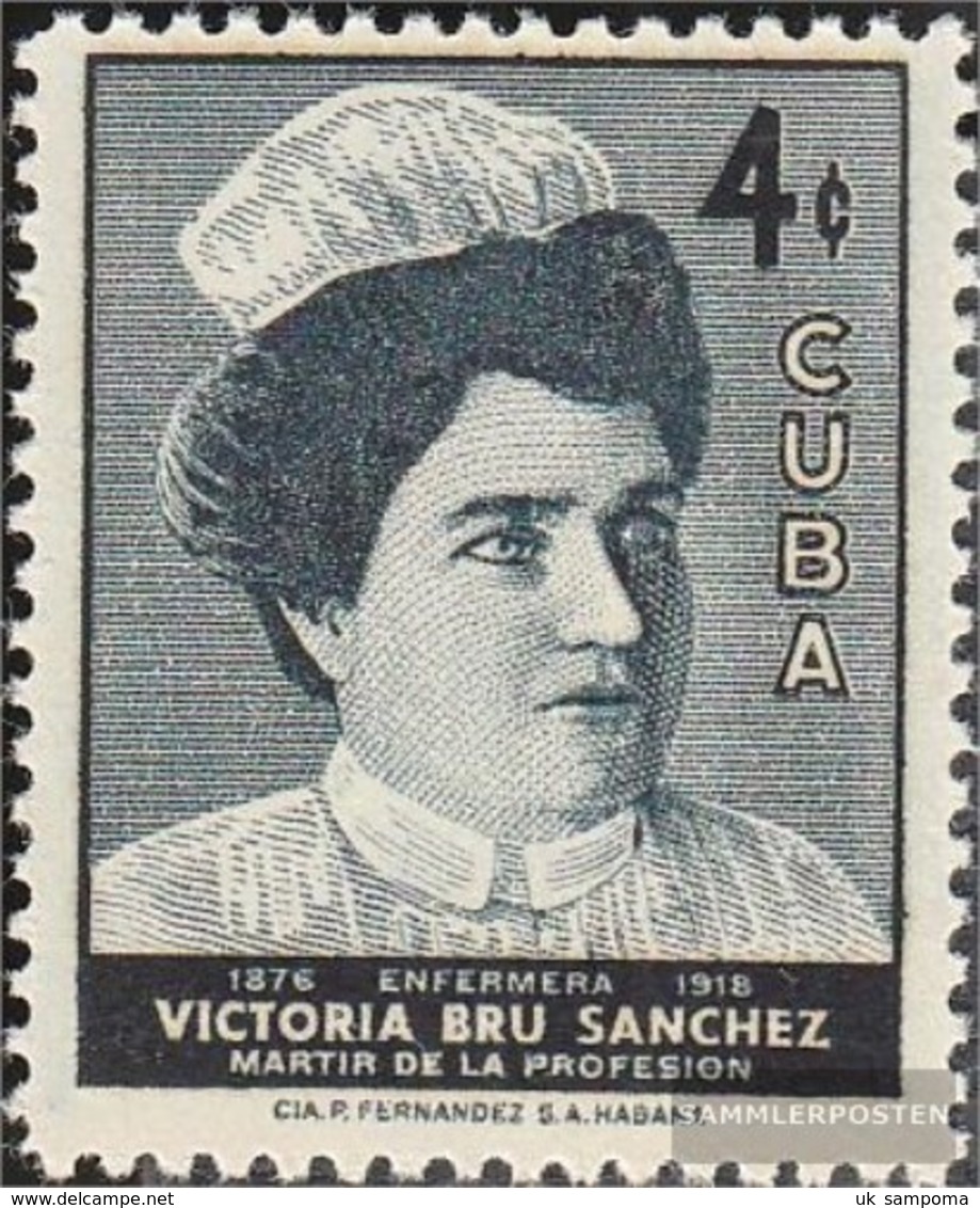 Cuba 536 (complete Issue) Unmounted Mint / Never Hinged 1957 Victoria Bru Sanchez - Ungebraucht