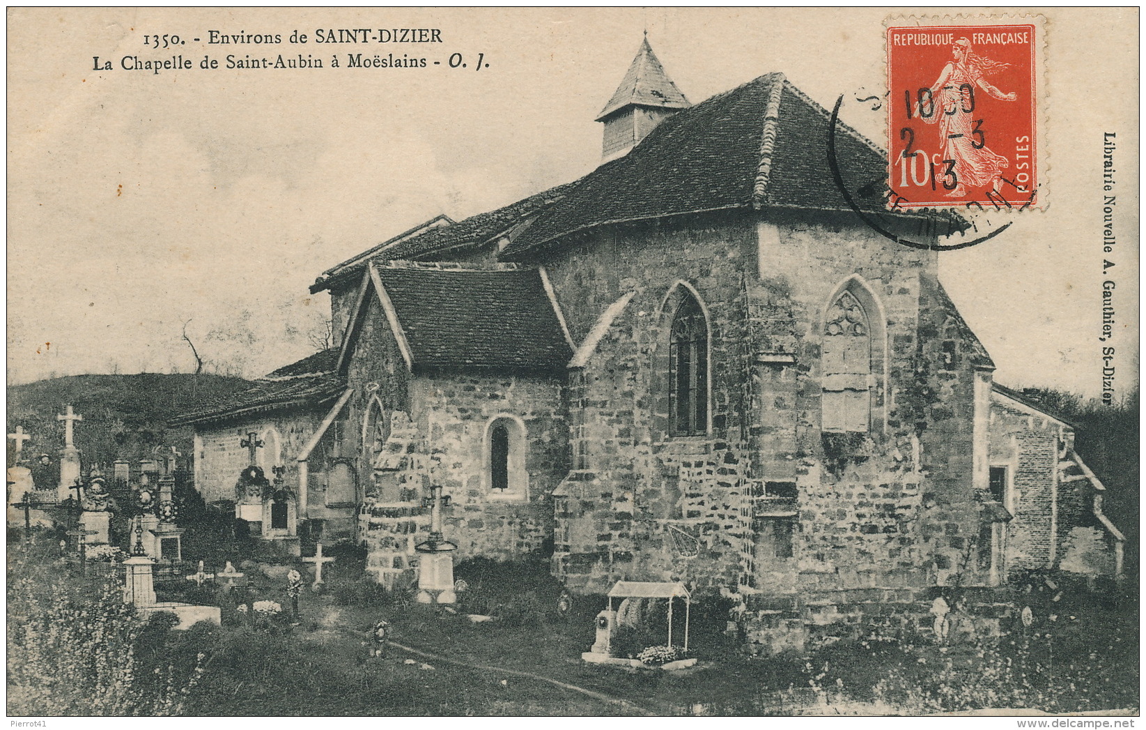 Environs De SAINT DIZIER - La Chapelle De Saint Aubin à MOËSLAINS - Saint Dizier