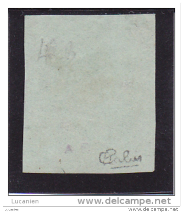 N° 42B Oblit. Sig. C.CALVES - Voir Verso & Descriptif - - 1870 Emisión De Bordeaux