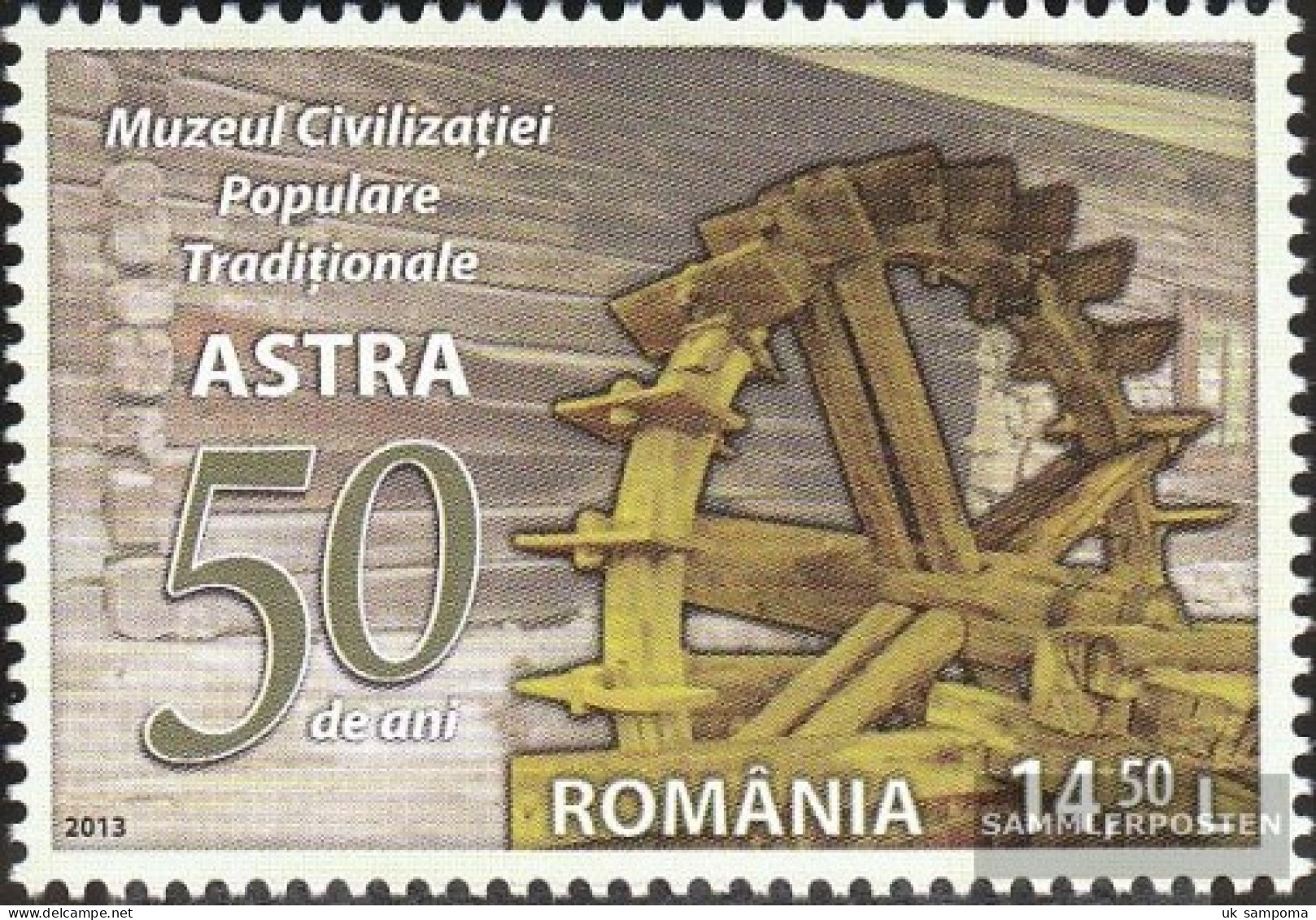 Romania 6752 (complete Issue) Unmounted Mint / Never Hinged 2013 Open Air Museum - Unused Stamps