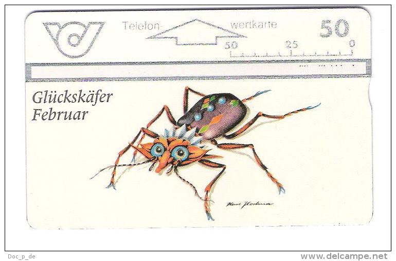 Austria - Österreich - Glückskäfer Februar - Käfer - Bug  - 600A - ANK 135 - Oesterreich