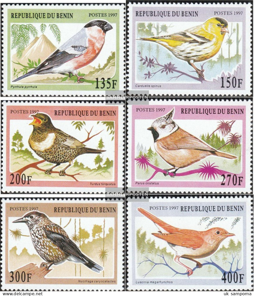 Benin 957-962 (complete Issue) Unmounted Mint / Never Hinged 1997 Songbird - Altri & Non Classificati