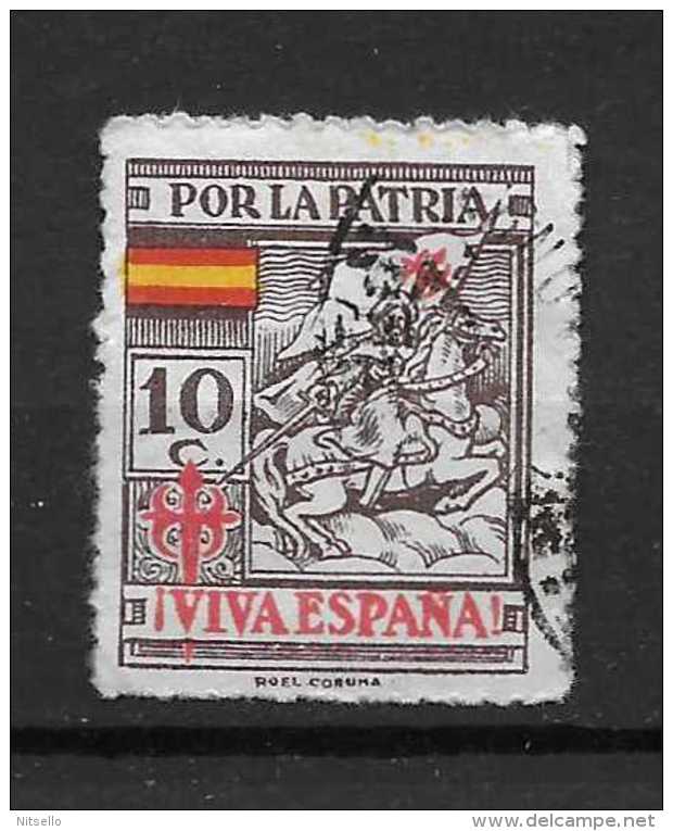 LOTE 2229  ///  ESPAÑA. GUERRA CIVIL. LA CORUÑA POR LA PATRIA VIVA ESPAÑA - Emisiones Nacionalistas