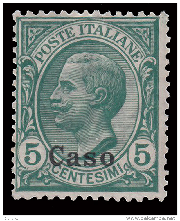 Italia - Isole Egeo: Caso - 5 C. Verde (81) - 1912 - Egeo (Caso)