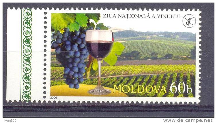 2006. Moldova, National Wine Holiday, 1v, Mint/** - Moldavia