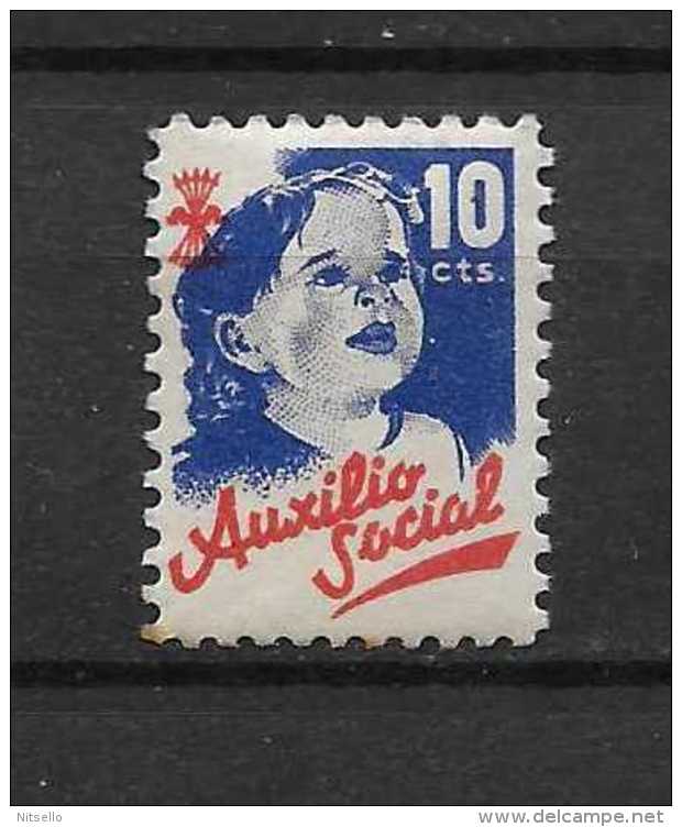 LOTE 2229 /// ESPAÑA 1936 .GUERRA CIVIL. FALANGE ESPAÑOLA AUXILIO SOCIAL **MNH - Emisiones Nacionalistas