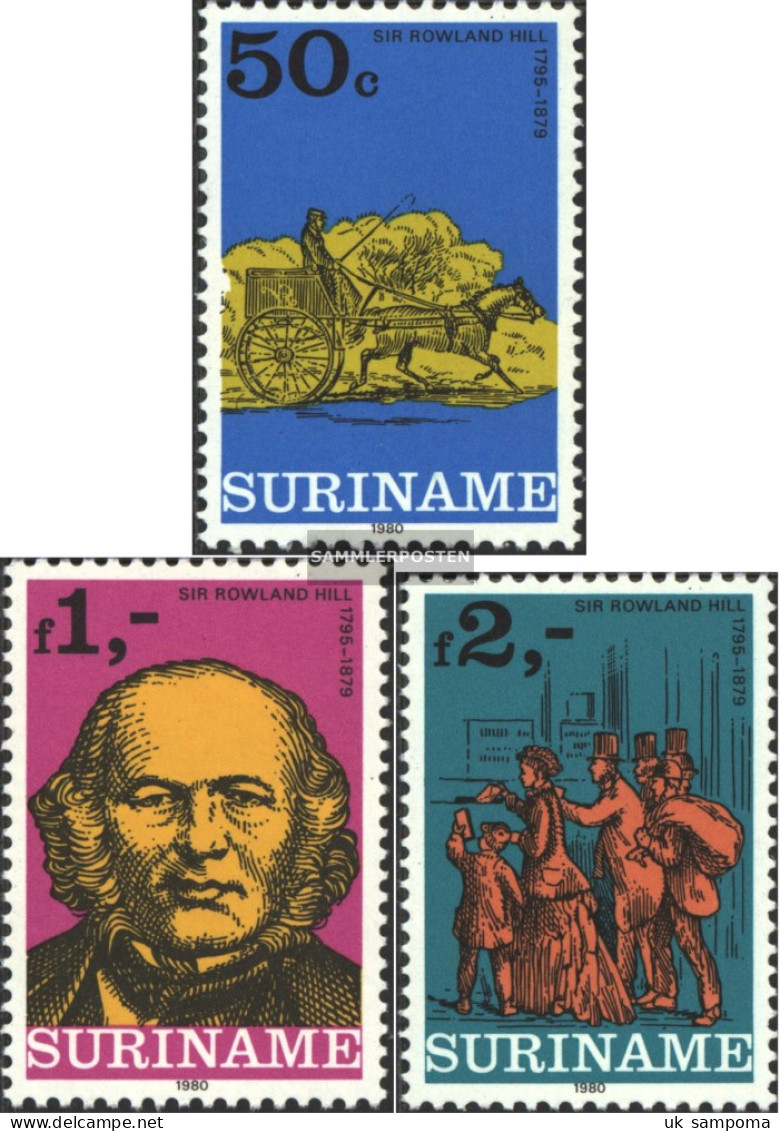 Suriname 901-903 (complete Issue) Unmounted Mint / Never Hinged 1980 London - Suriname