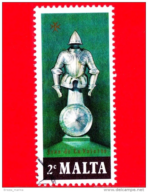 MALTA - Usato - 1977 - Eventi Storici - Cavaliere - Armatura - Jean De La Valette's Armour - 2 - Malta