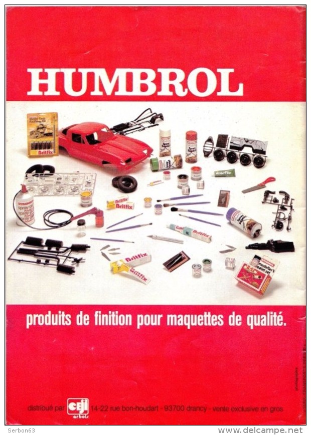 1 REVUE N°63 JUILLET AOUT 1976 MAQUETTES PLASTIQUE MAGAZINE MPM MAQUETTISME COUVERTURE AVION ALLEMAND ALBATROSS D. III - Modellbau