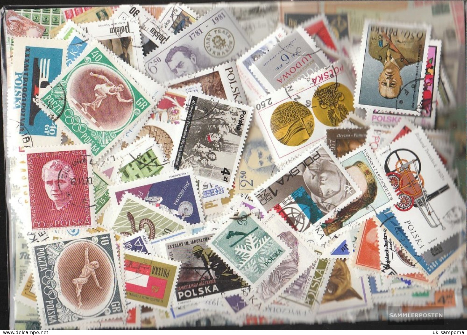 Poland 300 Different Special Stamps - Collections