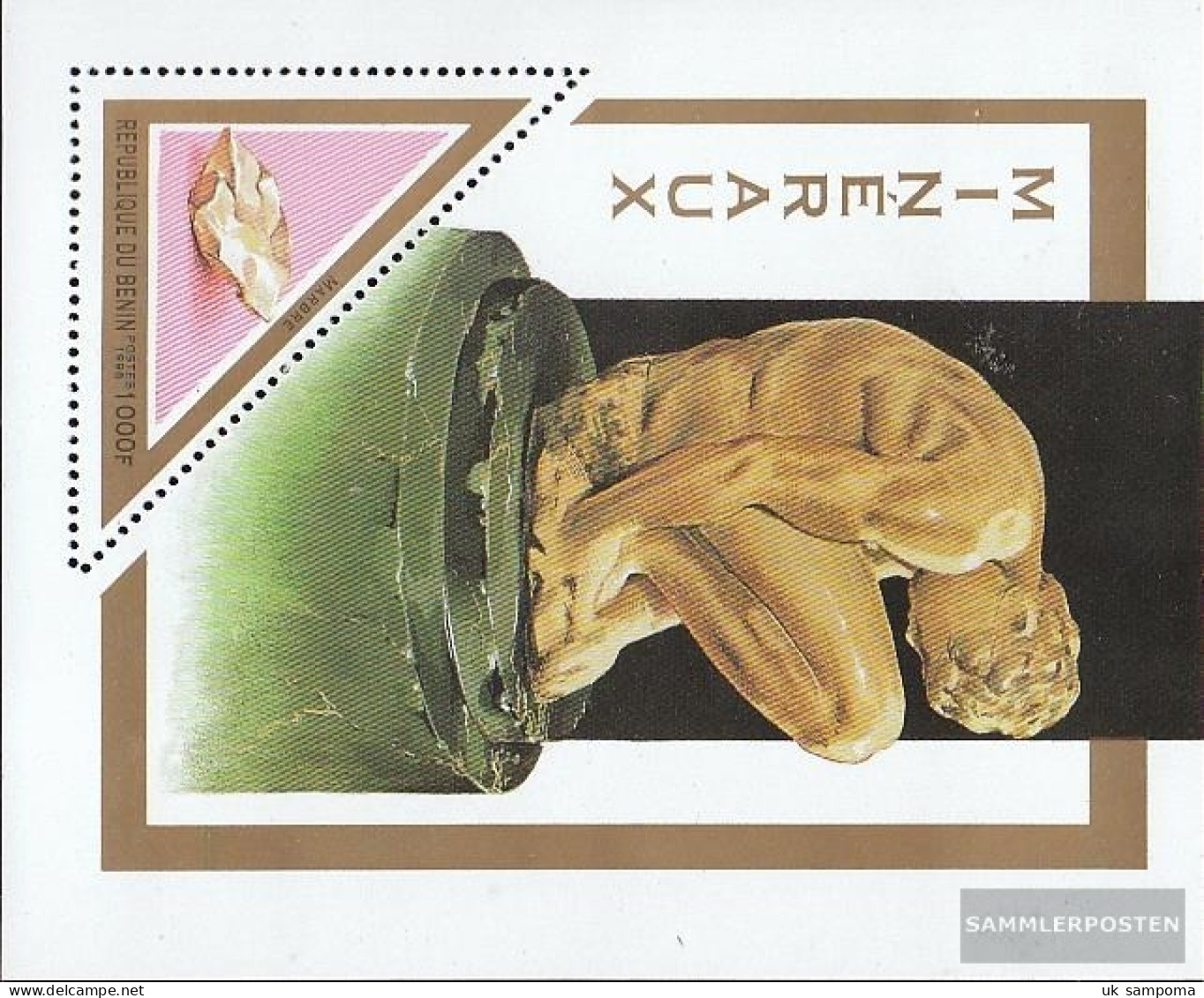 Benin Block39 (complete Issue) Unmounted Mint / Never Hinged 1998 Minerals + Rocks - Sonstige & Ohne Zuordnung