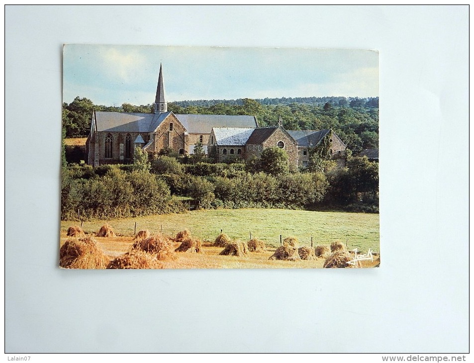 Carte Postale Ancienne : PLENEE JUGON : L'Abbaye De BOQUEN - Plénée-Jugon