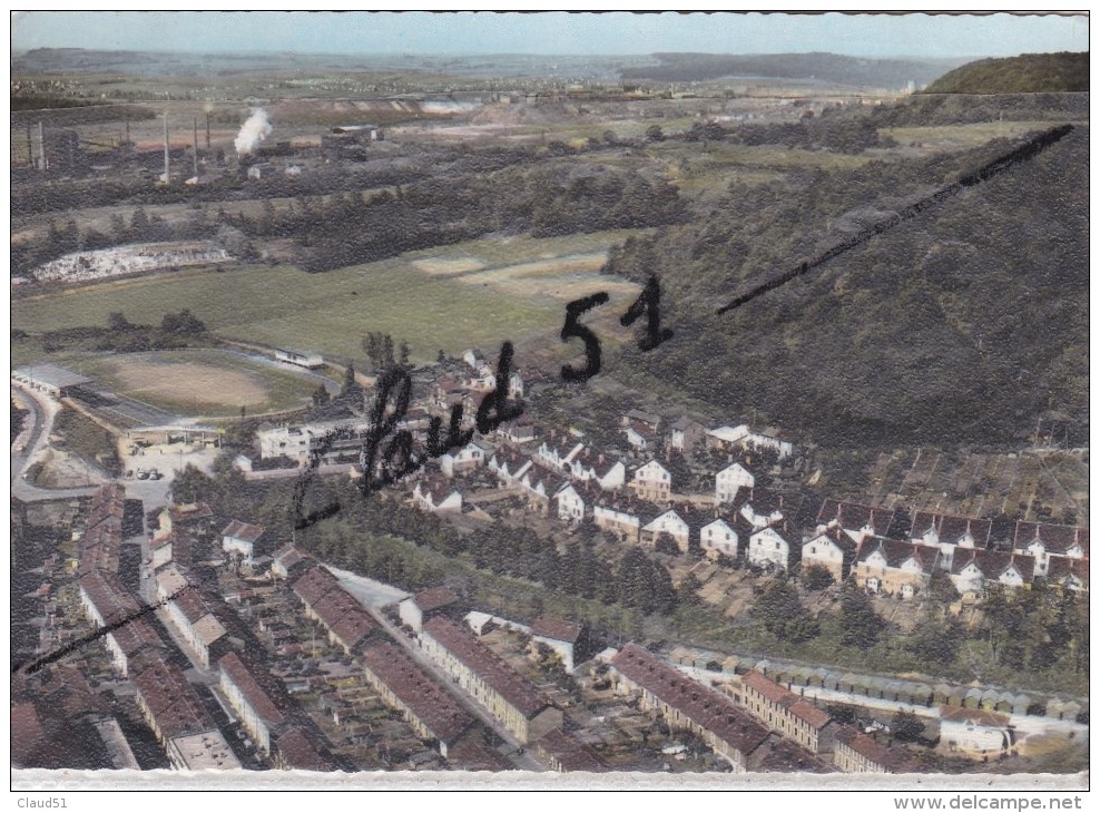 HERSERANGE (54) Vue Aérienne. Citées Quartier Landrivaux Et Stade. - Autres & Non Classés