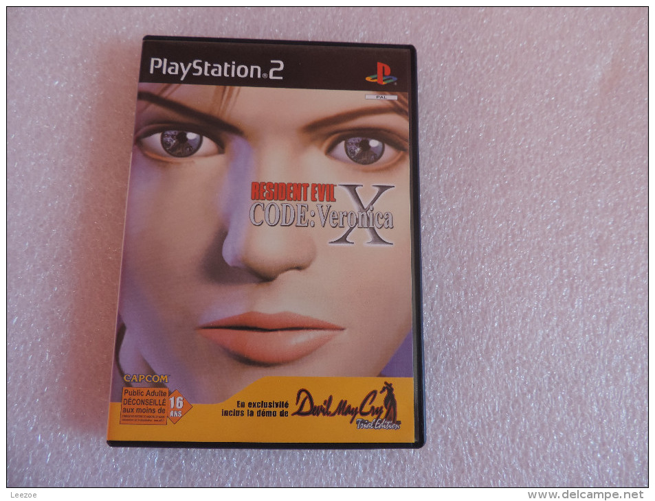 Jeu Vidéo PS2,  RESIDENT EVIL CODE: VERONICA X - Autres & Non Classés