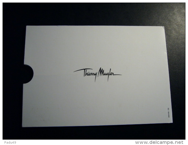 Pochette De 3 Cartes Postales THIERRY MUGLER - Zonder Classificatie