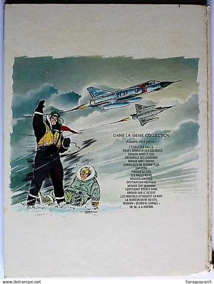 BD TANGUY ET LAVERDURE - 8 - Pirates Du Ciel - Rééd. 1974 - Tanguy Et Laverdure