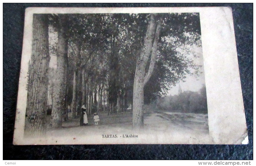 CPA - TARTAS (40) - L'Aribère - 1906 - Tartas