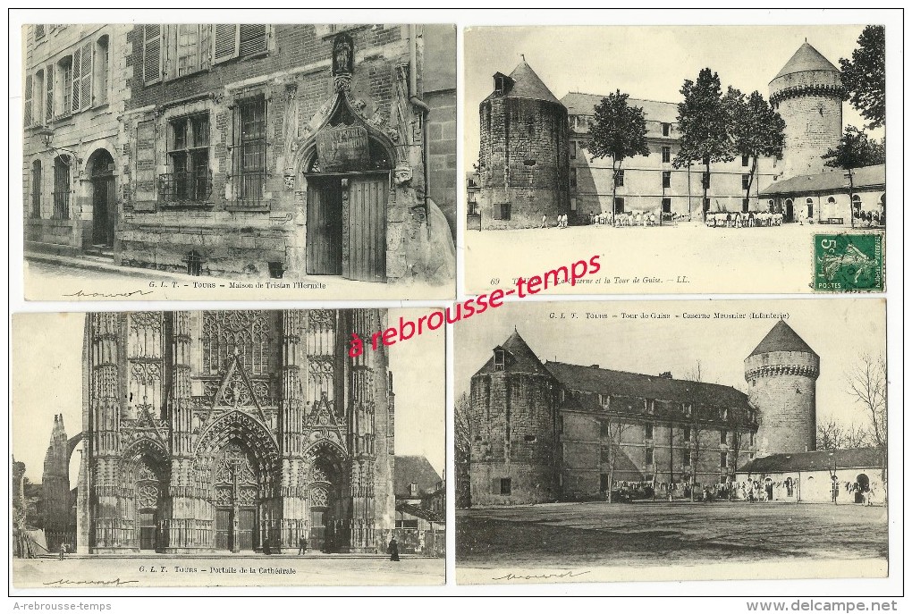 Lot De  10 CPA-ville De Tours-bel état - Tours