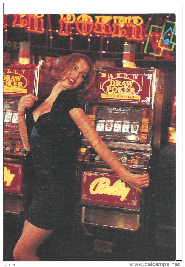 CPM Publicité - KOOKAÏ - Fashion - Mode Femme Printemps été 1992 - Machine à Sous Draw Poker - Mode