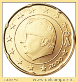 Belgie 2004   20 Ct      UNC Uit De Rol  UNC Du Rouleaux - België