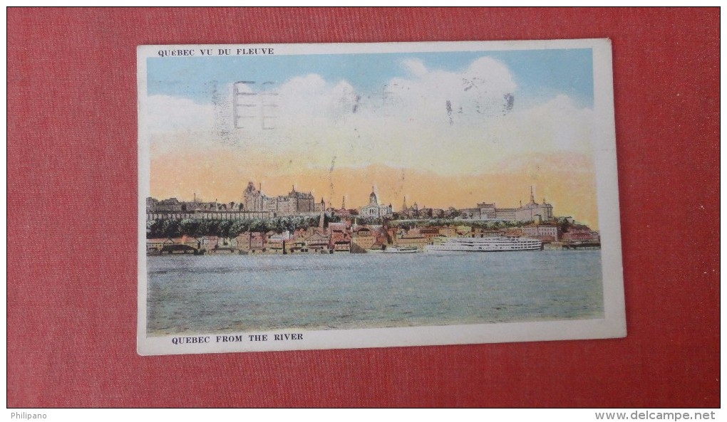 Has Stamp & Cancel------Canada > Quebec>  From The River    Ref  2306 - Other & Unclassified