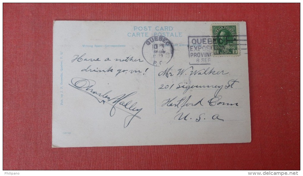 Has Stamp & Cancel------Canada > Quebec>  From The River    Ref  2306 - Other & Unclassified