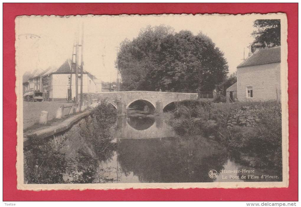 Ham-sur-Heure - Le Pont De L'Eau D'Heure - 1942 ( Voir Verso ) - Ham-sur-Heure-Nalinnes