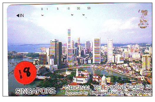 Telecarte Japan Singapour S´est Relié (18) - Singapour