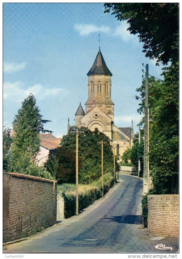 - FRANCE (79) - CPM Ayant Voyagé ECHIRE 1989 - L´entrée Du Bourg Et L´église - Editions CIM 0221 - - Autres & Non Classés