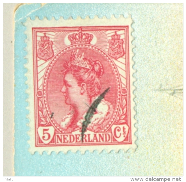 Nederland / Nederlands Indië - 1908 - GR Postagent Rotterdam-Batavia Op Ansicht Port Said Naar Munich / Bayern - Nederlands-Indië