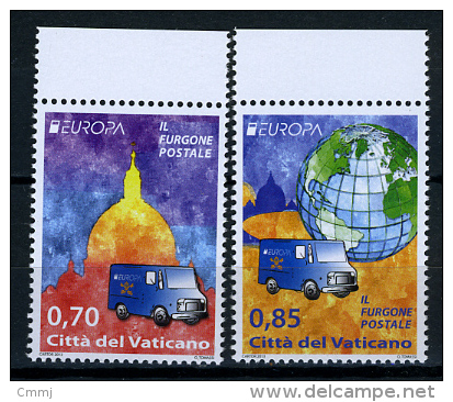 2013 - VATICANO - VATICAN - Europa 2013 «Il Furgone Postale»     - NH - MINT - Nuevos