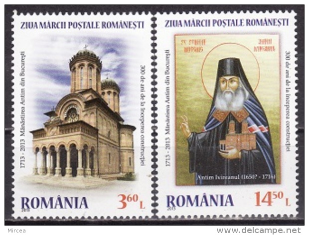 Roumanie 2013 - Journee Du Timbre 2v. Neufs** - Unused Stamps