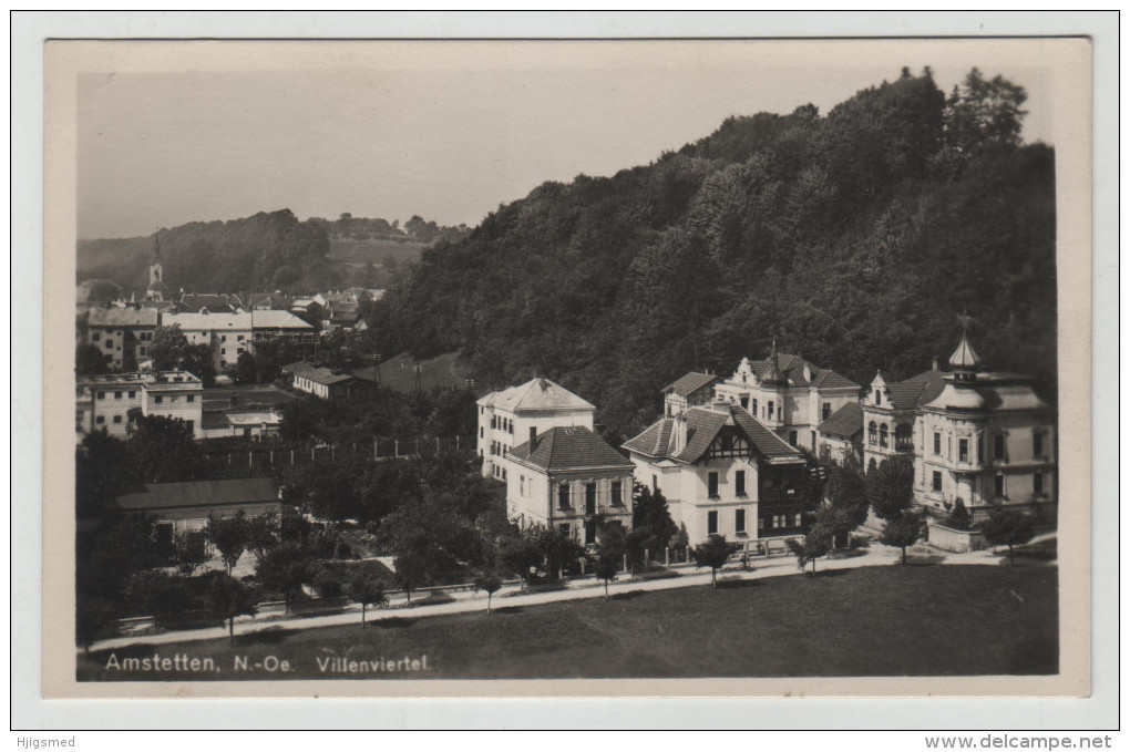 Austria Österreich Amstetten Villen Viertel Ville Villa RPPC Real Photo Post Card Postkarte POSTCARD - Amstetten