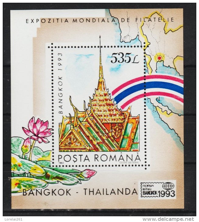 1993 - Expo BANGKOK - THAILANDA Mi Bloc 284 Et Yv Bloc 230 MNH - Ungebraucht