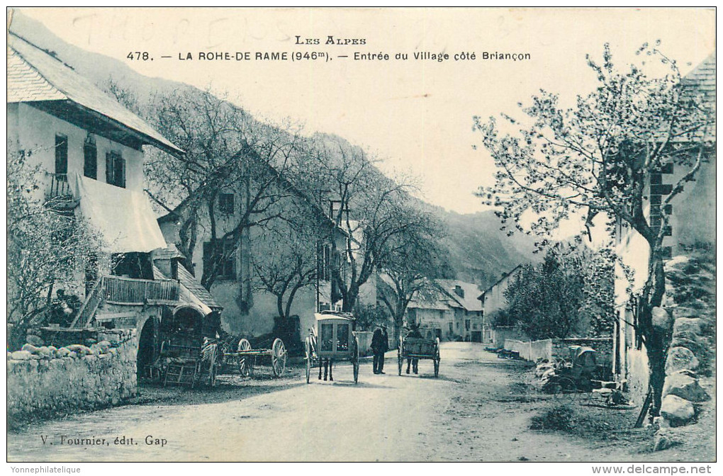 74 - THORENS - La Rohé De Rame - Entrée Du Village - - Thorens-Glières