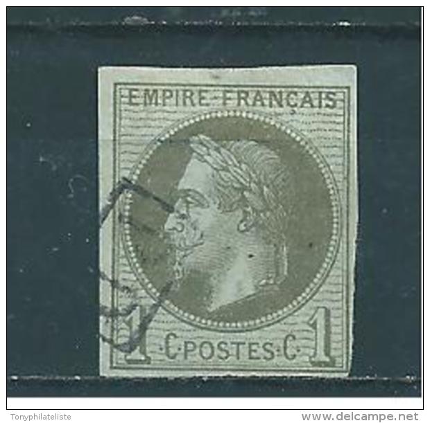 émissions Générales Napoléon III  N°7 Oblitéré Tres Beau Cote 90€ - Napoléon III