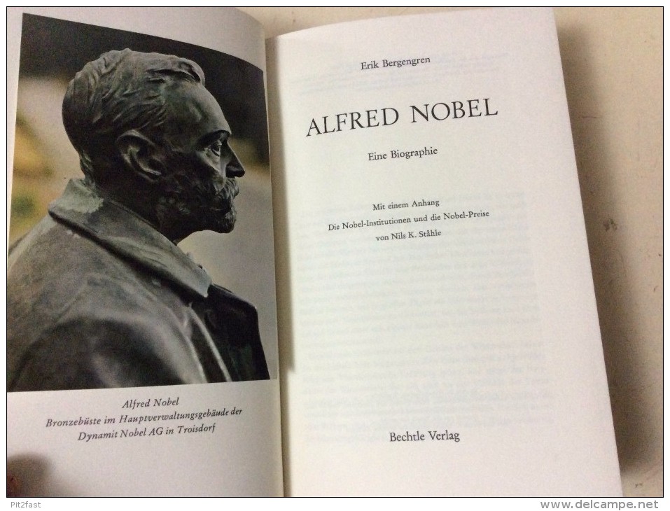 Alfred Nobel : Eine Biographie , Erik Bergengren , Sonderausgabe !!! - Biografieën & Memoires