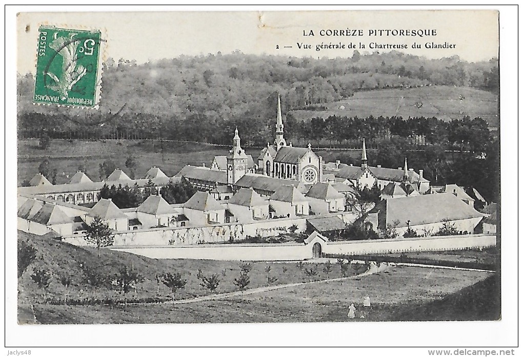 BEYSSAC  (cpa 19)   Vue Générale De La Chartreuse Du Glandier -  - L 1 - Autres & Non Classés