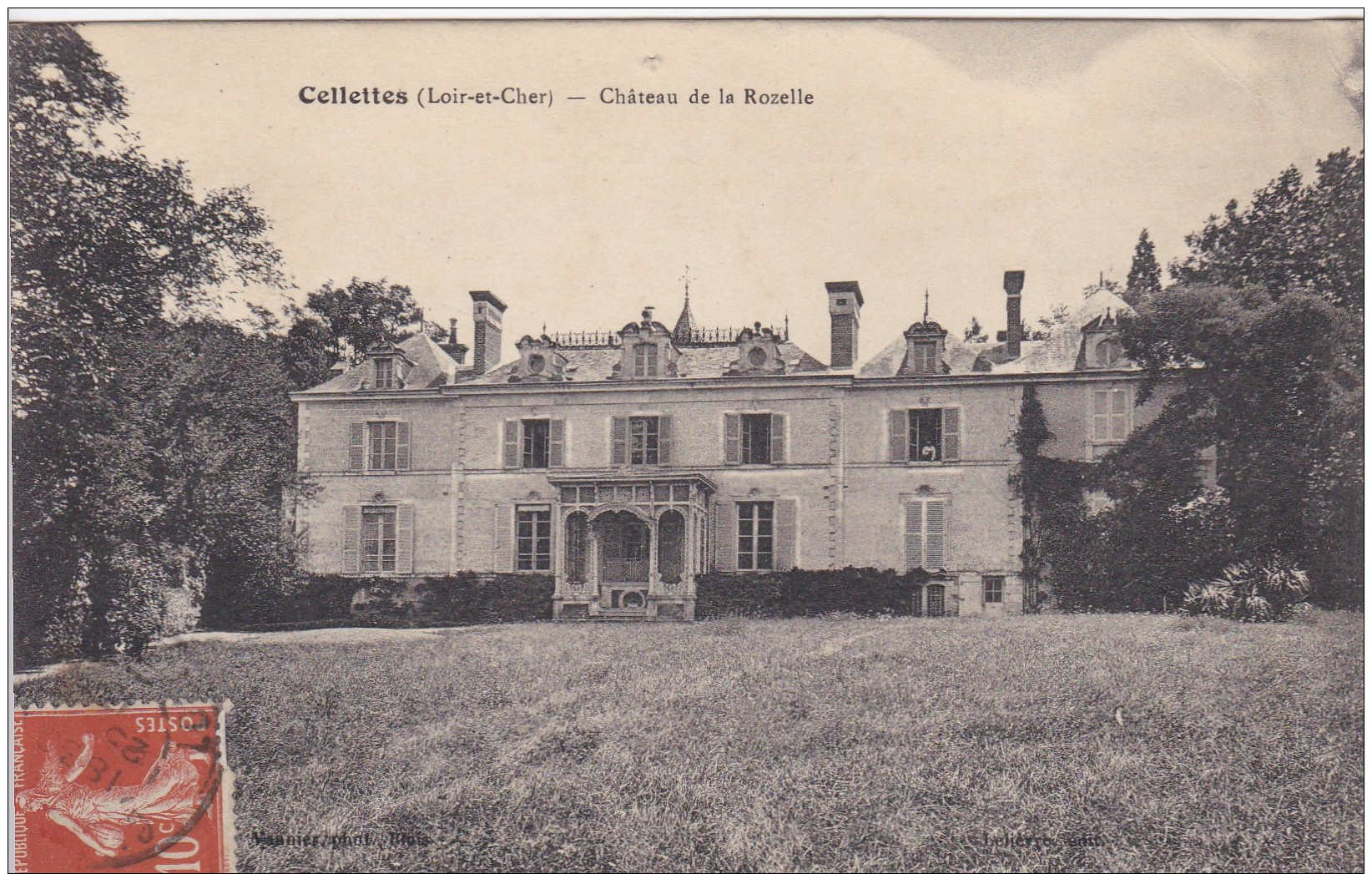 8t - 41 - Cellettes - Loir-et-Cher - Chateau De La Rozelle - Autres & Non Classés