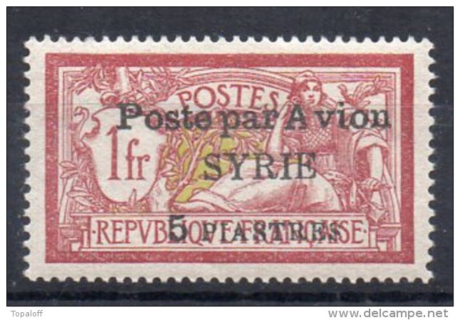 Syrie PA N° 20 Neuf Charniere - Poste Aérienne