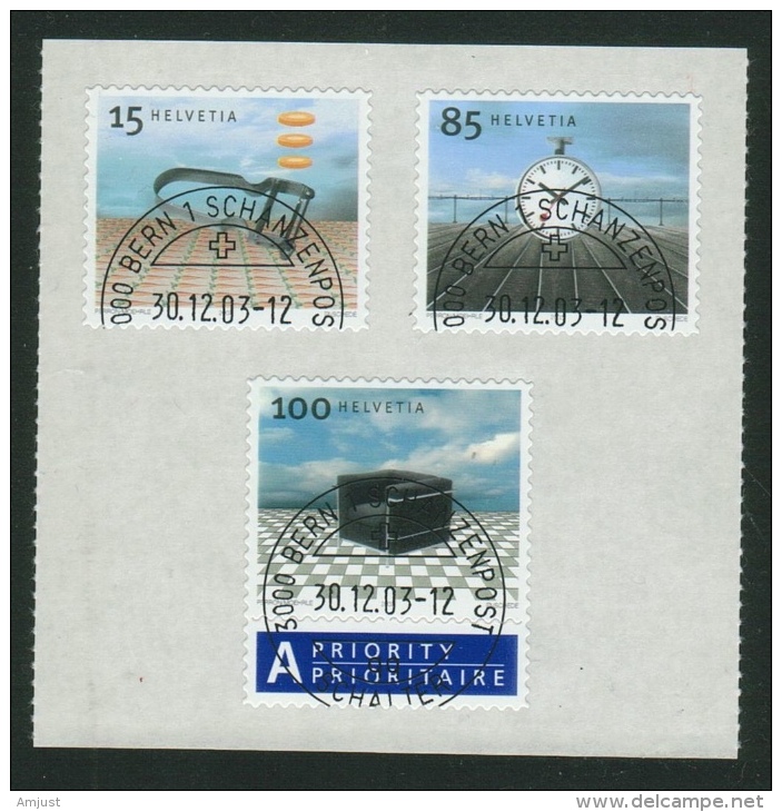 Suisse /Schweiz/Svizzera/Switzerland/2003// Design I  No. 1107-1109 - Oblitérés